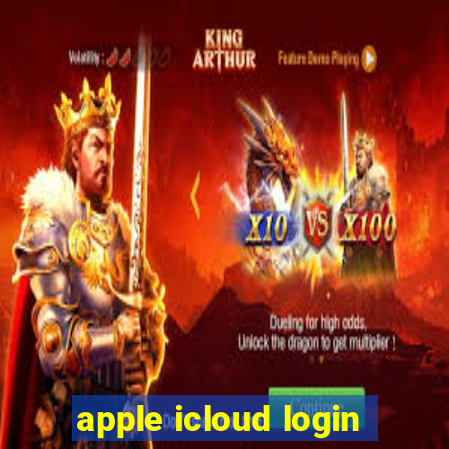 apple icloud login